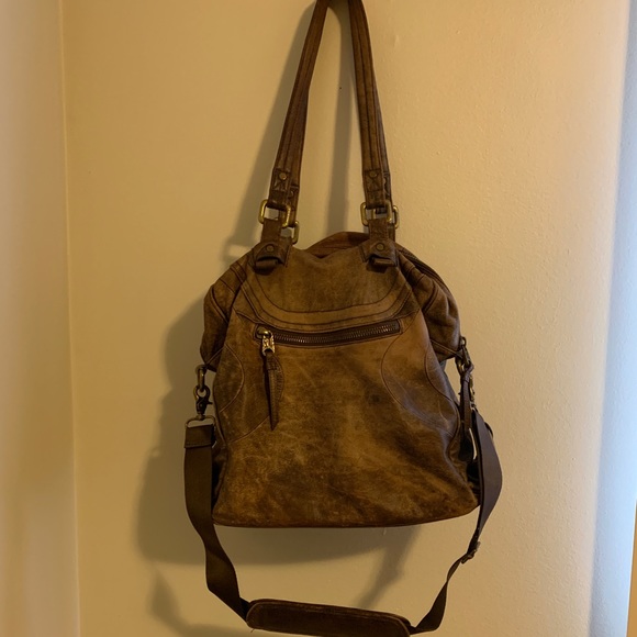 Lululemon leather gym bag